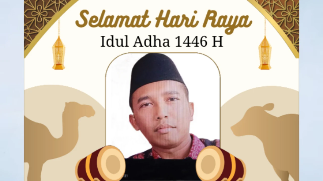 Selamat Hari Raya Idul Adha 1446 H / 2025 Selamat Hari Raya Idul Adha 1446 H / 2025